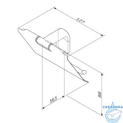 Держатель для туалетной бумаги Am.Pm X-Joy A84341422