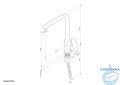 Смеситель для кухни Am.Pm Like S F8005000 (хром)