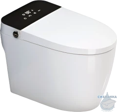 Унитаз приставной безободковый SantiLine SL-5034 с сиденьем Soft Close (микролифт)