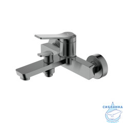 Смеситель для ванны, графит матовый, Parker, IDDIS, PARGM00i02WA