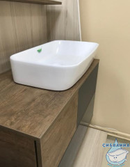 Раковина на столешницу 58 см CeramaLux N 78494