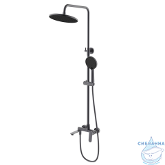 Душевая система Azario Alanti 250 1 режим AZ-K2332GR (графит)