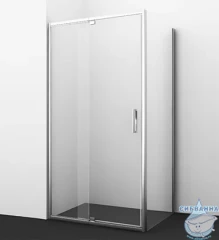 Боковая стенка Wasserkraft Berkel 90 48P07-RP90 / 27I03-RP90 профиль хром, стекло прозрачное