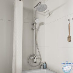 Душевая система Milardo Rora 250 1 режим RORSB4FM06 (хром)