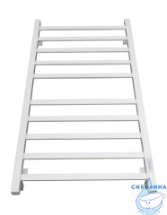 Полотенцесушитель электрический Санприз Контур П10 50х100 (белый матовый) (подключение универсальное)