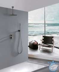 Душевая система Abber Emotion 250 1 режим AF8821NG (никель)