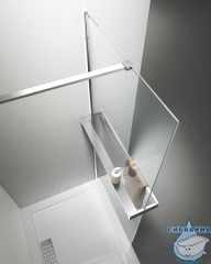 Walk-in Vincea Walk In HR 90 профиль хром, стекло прозрачное VSW-4HR900CL