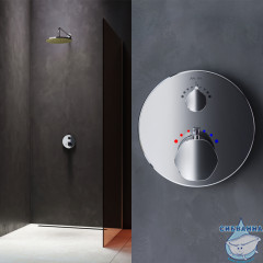 Встраиваемый смеситель для ванны AM.PM Gem F9085500 (хром)