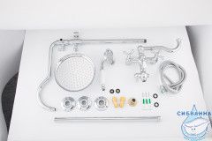 Душевая система Gappo G2489 230 1 режим (хром)