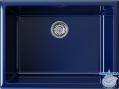 Кухонная мойка Omoikiri Okinoshima 61-U/I-IB Glossy Natceramic/indigo blue