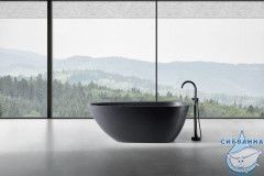 Ванна из искусственного камня ABBER Dortmund AM9911B 