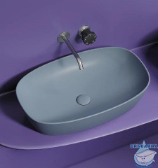  Раковина на столешницу 60 см Ceramicanova Element CN6049MHL (голубой)