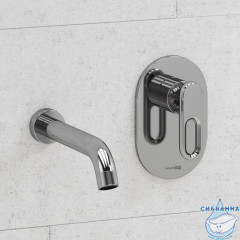 Встраиваемый смеситель для раковины Wasserkraft A18583 (хром)