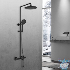 Душевая система Vincea Desire 250 1 режим VSFS-1D1TMB (черный матовый)