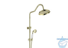 Душевая система Aquatek Классик AQ2563PG (полированное золото)