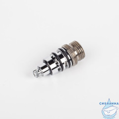 Дивертор для смесителя, латунь, h=54 мм, M24x1,5, вытяжной, сатин, IDDIS, 997B0254SM-S