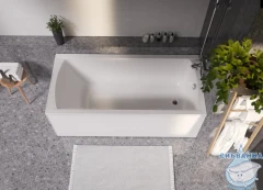 Акриловая ванна New Line Sanitary Modern 170x80 с каркасом