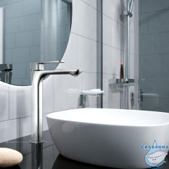 Смеситель для раковины Iddis Slide  SLISB01i01 (без донного клапана) (хром)