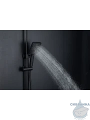 Ручной душ Frap 3 режима F024 (черный матовый)