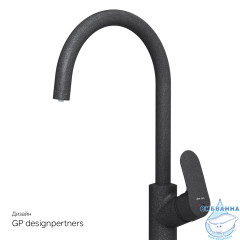 Смеситель для кухни Am.Pm Like F8007722 (черный матовый)