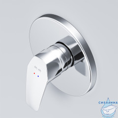 Встраиваемый смеситель для душа AM.PM Gem F9075000 (хром)