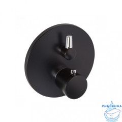 Встраиваемый смеситель для ванны Kludi Balance 528358775 (черный)