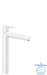 Смеситель для раковины Hansgrohe Talis E 71716700 (с донным клапаном) (белый)