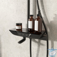 Душевая система Iddis SpaHome 260 1 режим SPABLBTi06 (черный матовый)