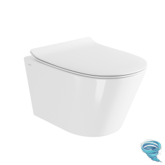 Унитаз подвесной со смывом торнадо VitrA M50 8302B003-6404 с сиденьем Soft Close (микролифт)
