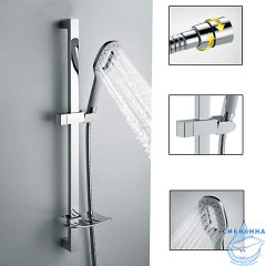 Душевой гарнитур Gappo 78 1 режим G8011 (хром)