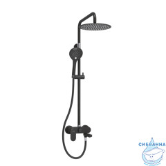 Душевая система Wasserkraft 250 1 режим A174.258.078.CB (черный матовый)