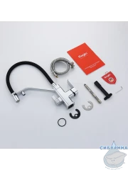 Смеситель для кухни Raglo R85.62 (хром/черный)