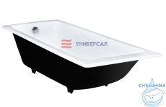 Чугунная ванна Универсал Оптима 170х70 с ножками