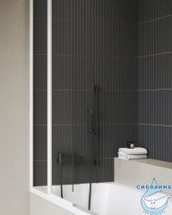 Смеситель для ванны Ravak Chrome CR II 022.00BL X070463 (черный матовый)