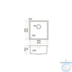 Кухонная мойка Omoikiri Tadzava 44-U/I ULTRA LG