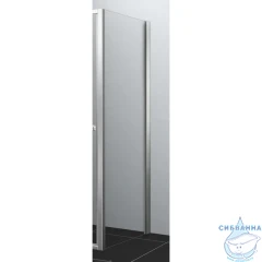 Боковая стенка Wasserkraft Aula 100 11P10-RP100 профиль хром, стекло прозрачное