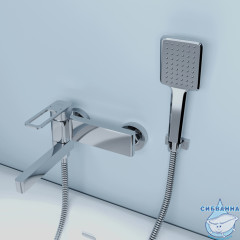 Смеситель для ванны Iddis Slide SLISB00i02WA