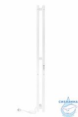 Полотенцесушитель электрический Indigo Style PRO (с таймером) 10х120 белый матовый (с возможностью скрытого подключения, подключение R/L)