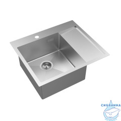 Мойка, нерж. сталь, сатин, чаша слева, 590*510, Haze, IDDIS, HAZ59SLi77