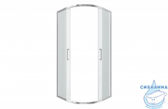 Душевое ограждение Encanto Stella 90x90 см профиль хром, стекло прозрачное ES090.1200A (без поддона)