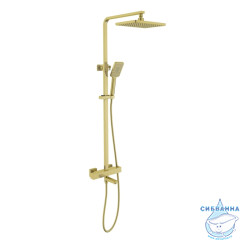 Душевая система Timo Tetra-Thermo SX-0169/17 260 1 режим (золото матовое)