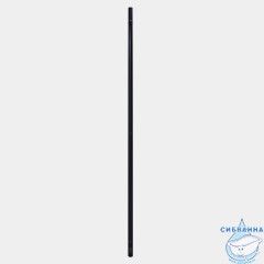 Полотенцесушитель электрический Terminus Uno 3х160 круглая (с возможностью скрытого подключения) (черный муар)