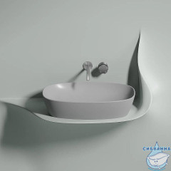  Раковина на столешницу 60 см Ceramicanova Element CN6049MSG (серый)