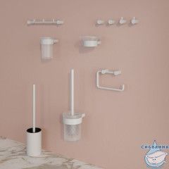 Ерш, нержавеющая сталь, Petite, белый матовый, IDDIS, PETWTSGi47