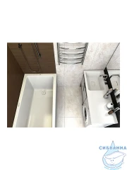 Раковина на стиральную машину Marko Kamilla 120 L