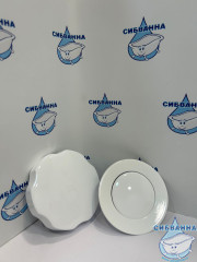 Слив-перелив для ванн New Line Sanitary SL-80WT (белый глянцевый)