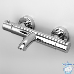 Смеситель для ванны термостатический WasserKRAFT Berkel 4811 Thermo (хром)