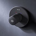 Встраиваемый смеситель для душа AM.PM X-Joy TouchReel F85A65722 (черный матовый)