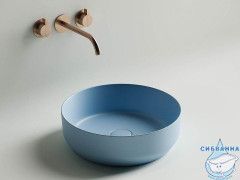  Раковина на столешницу 39 см Ceramicanova Element CN6022ML (голубой)