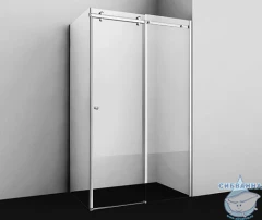 Боковая стенка Wasserkraft Vils 90 56R07-RP90 профиль хром, стекло прозрачное